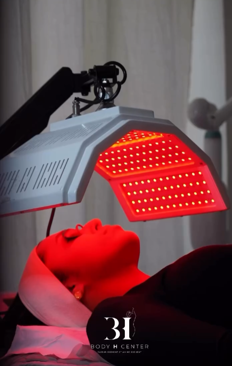 LED visage Hydrafacial Paris